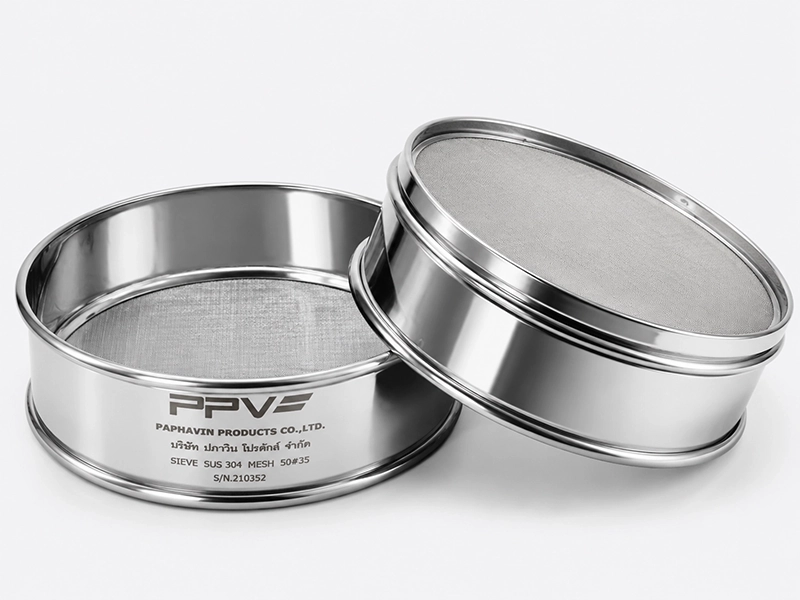 ถาดร่อนสแตนเลส (Test Sieve) PAPHAVIN